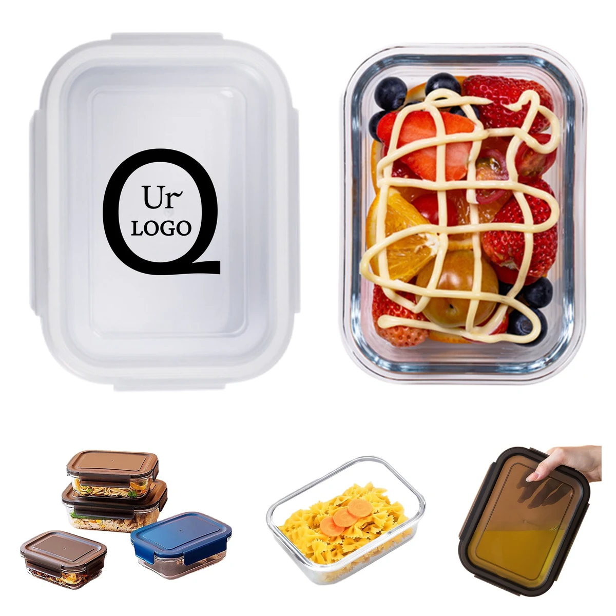 650 Ml Heat-Resistant Glass Crisper 1