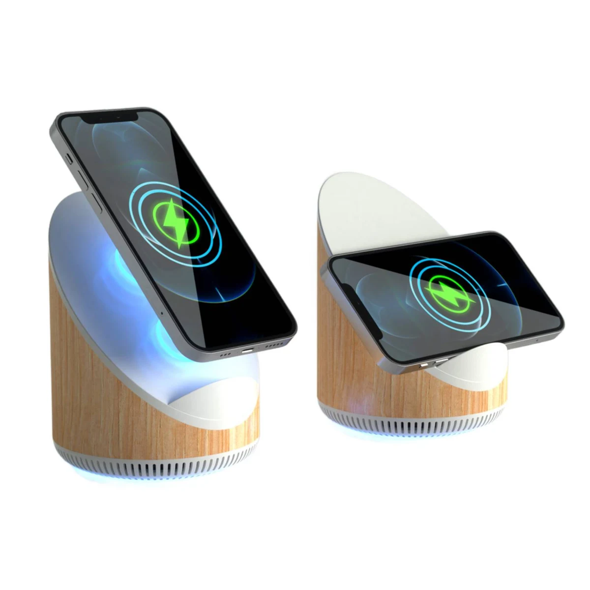 3-in-1 Wireless Charger with Bluetooth Speaker and Stand 1