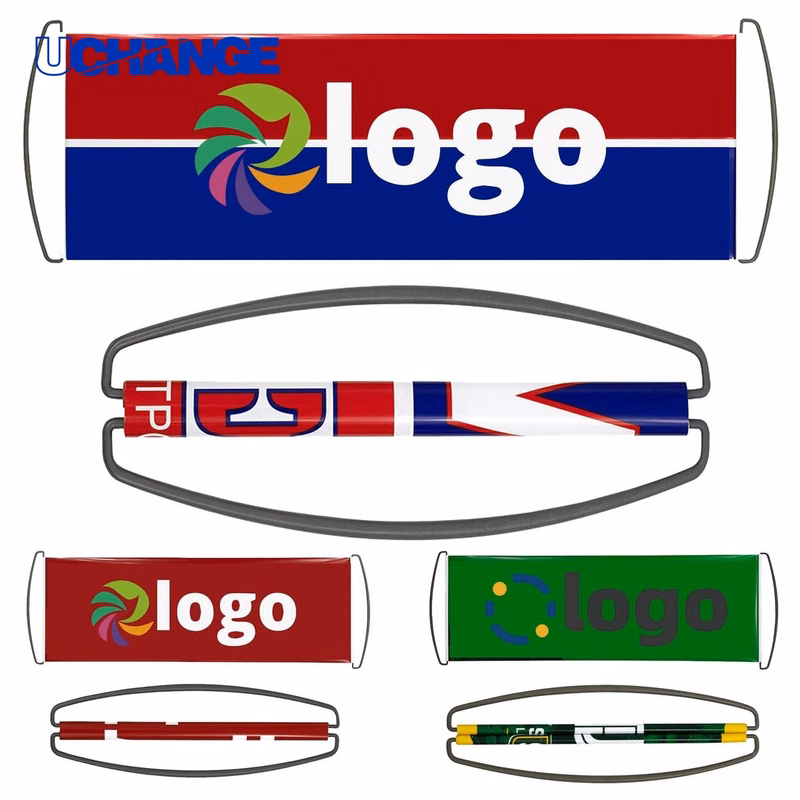 Outdoor Full Color Retractable Handheld Banner Flag