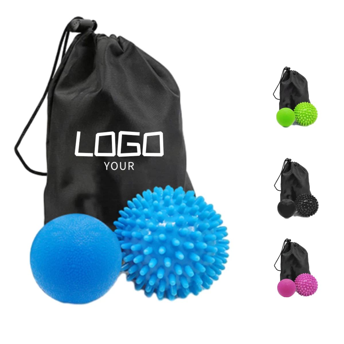 Massage Ball Set with Carry Bag 1