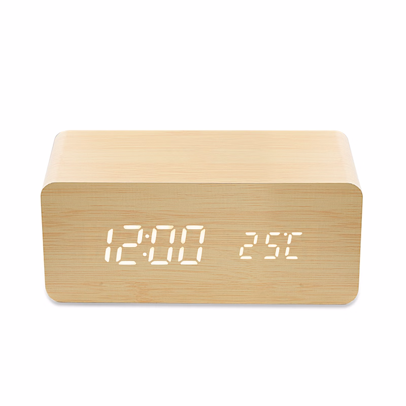 Clement Eco-Friendly Alarm Clock and Wireless Charger