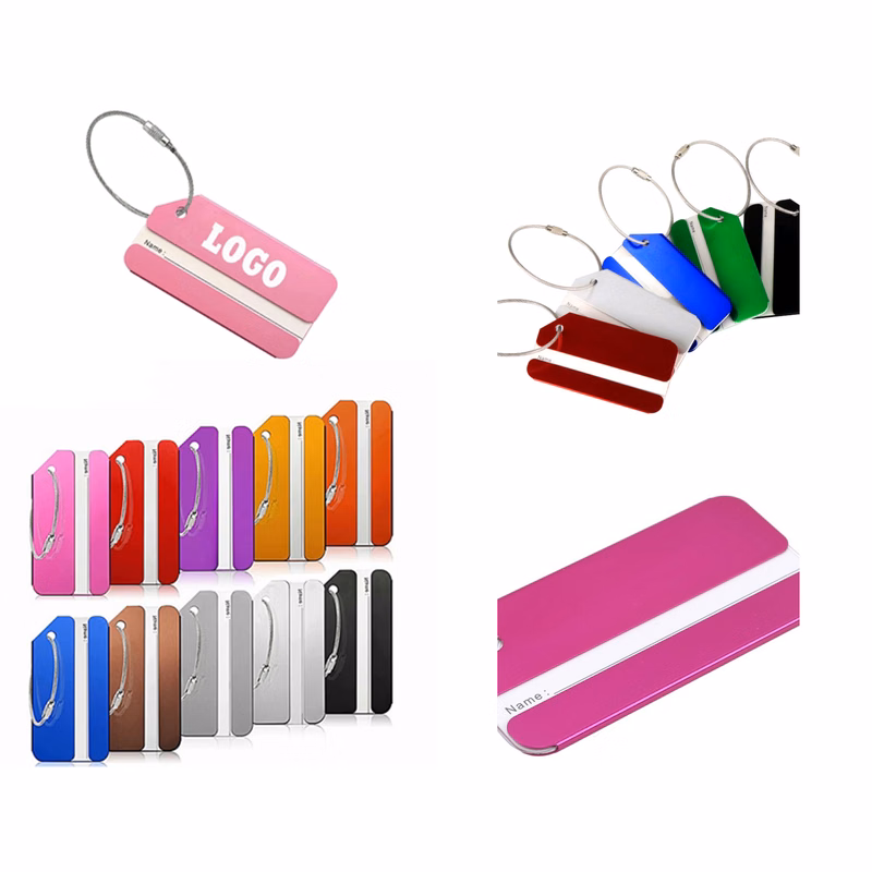 Lightweight Aluminum Travel Luggage Tag