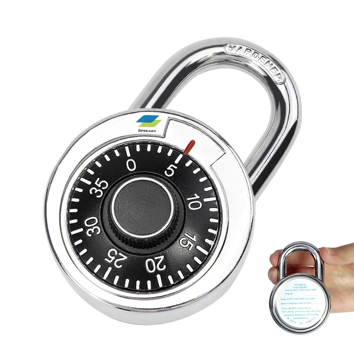 Combination Locker Lock For Gym And School 1