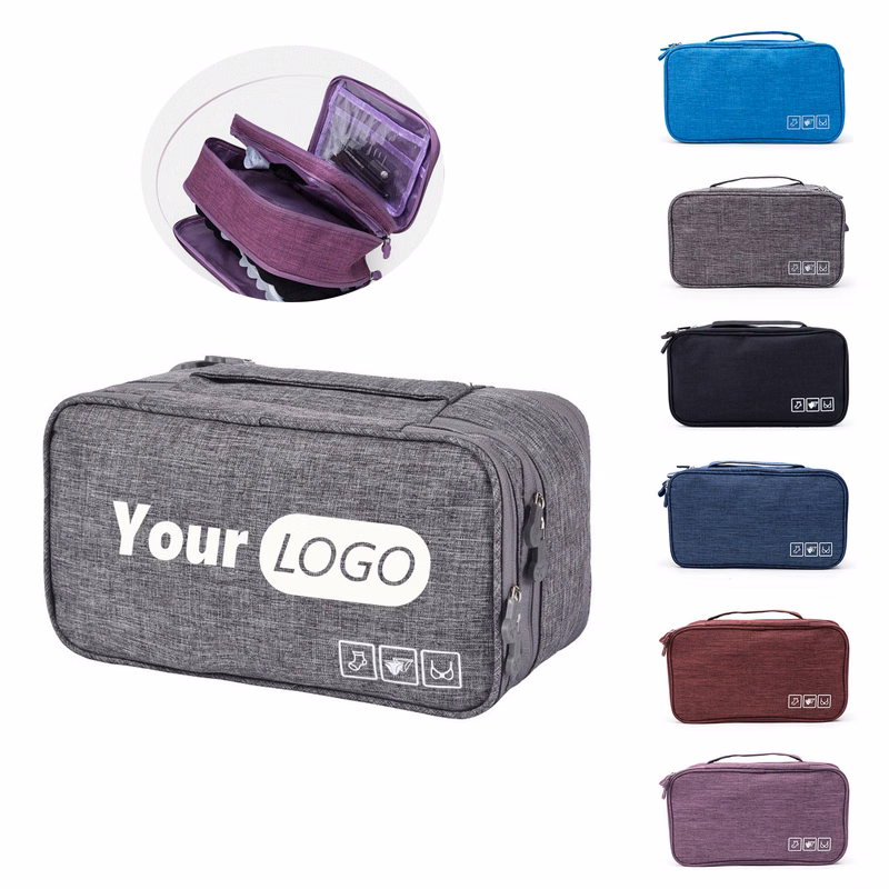 Waterproof Canti-Fabric Large Underwear Travel Organizer