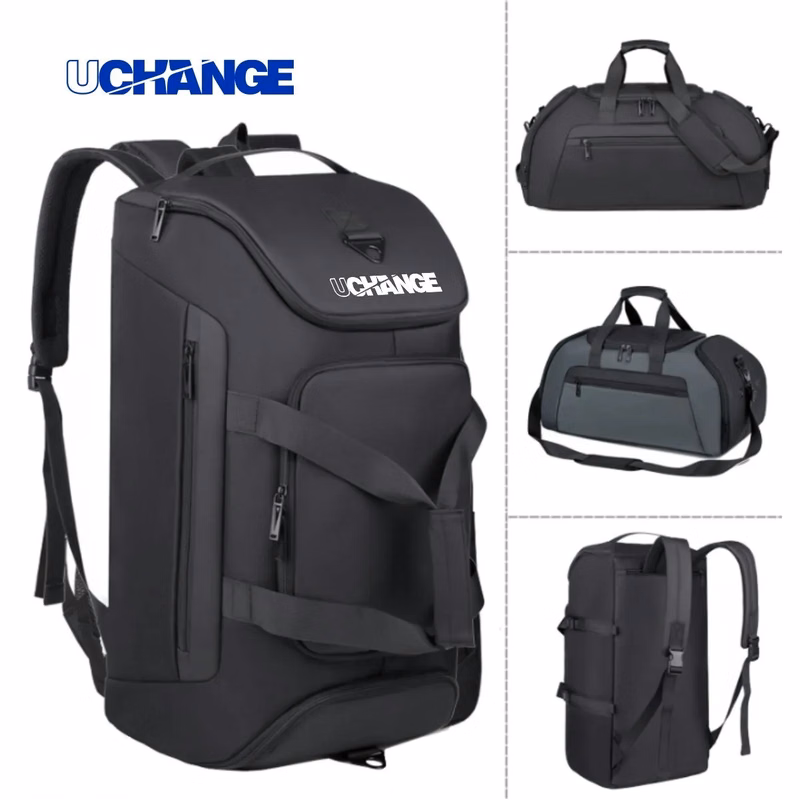 Travel Duffel Bag With Independent Shoe Compartment