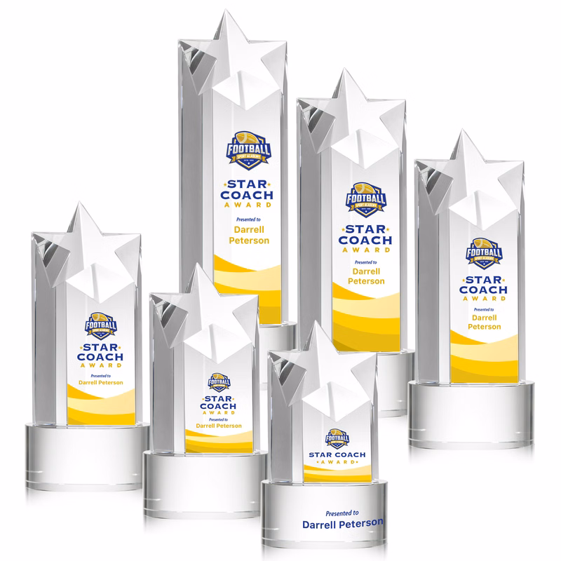 Berkeley VividPrint™ Award on Marvel Base - Clear