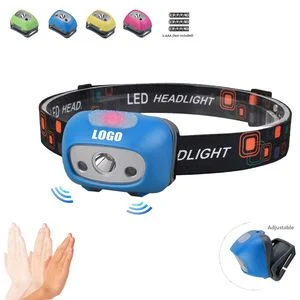 Sensor Activated Headlamp Flashlight With Sensor Modes 1