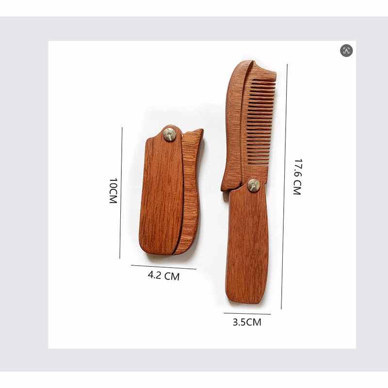 Sandalwood Folding Comb