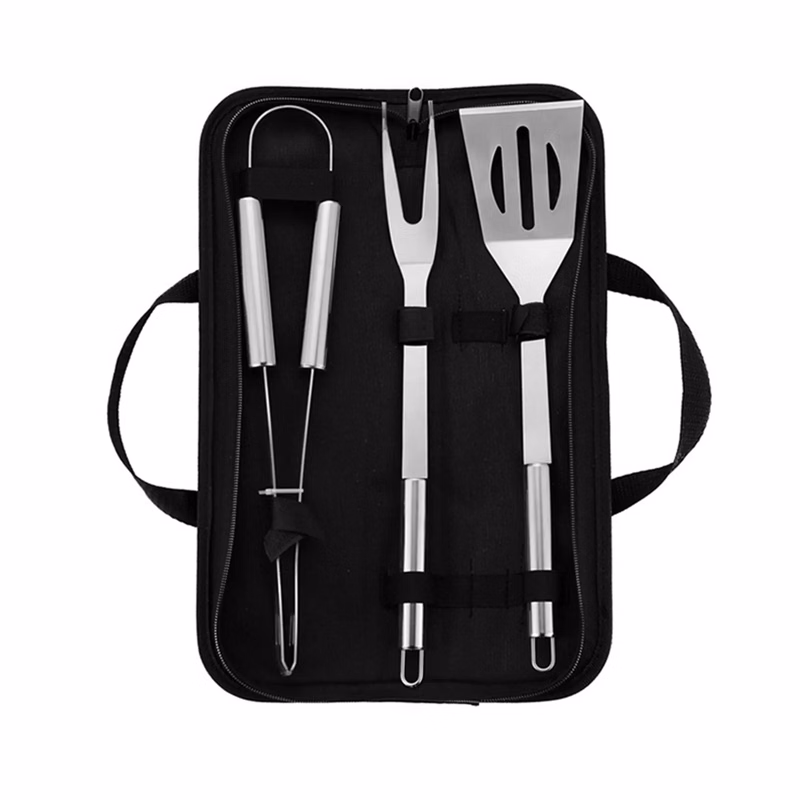 Stainless Steel 3PC BBQ Tools Set