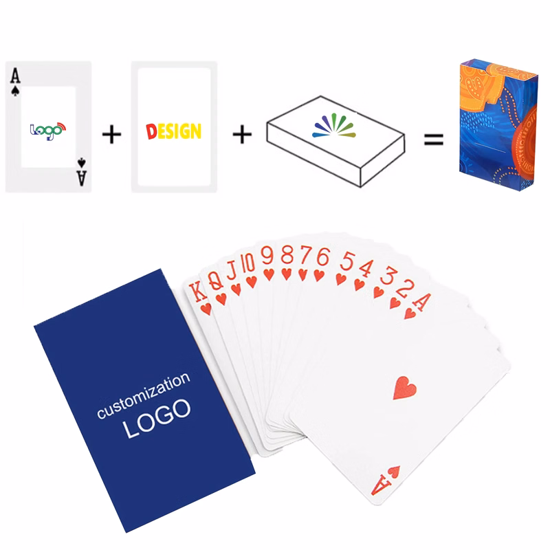 Full Color Customizable Smooth Surface Playing Card