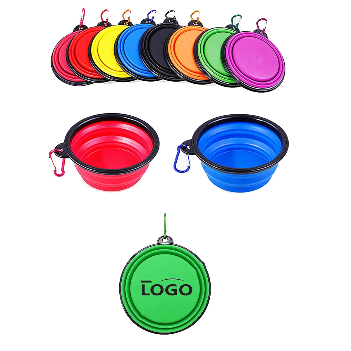 Telescopic Folding Bowl For Pets MOQ 100Pcs 1