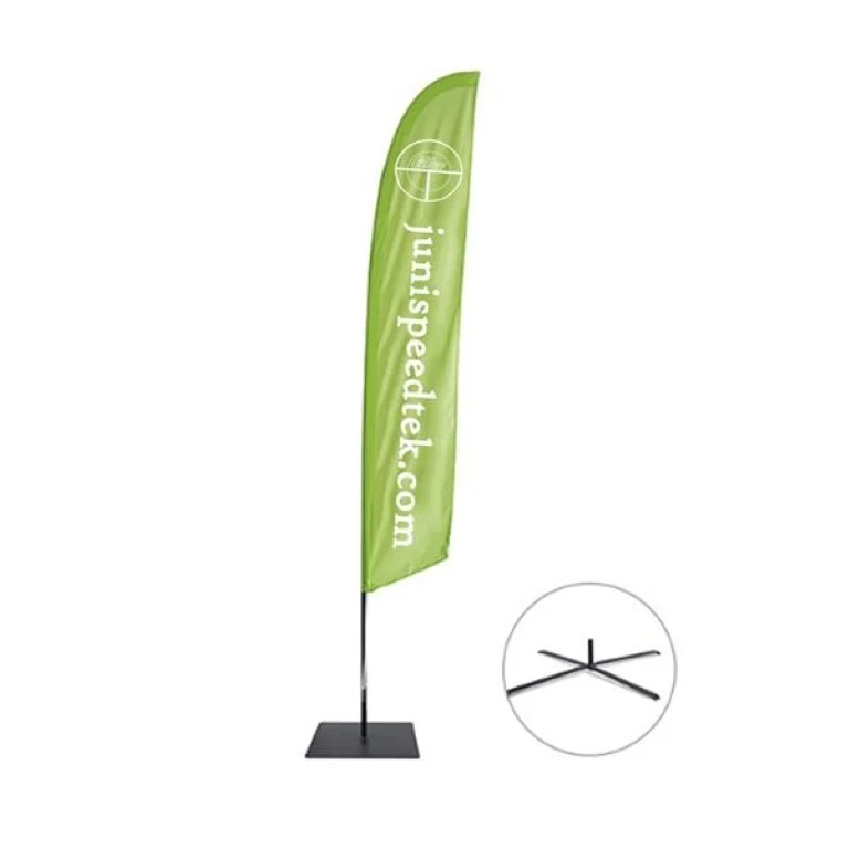 9' Outdoor Feather Flag Single Sided 1