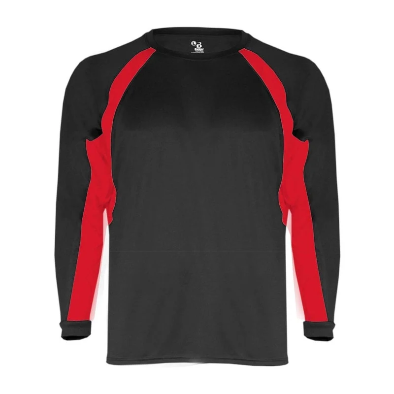 Badger Youth B-Core Hook Long Sleeve T-Shirt - 2154 1