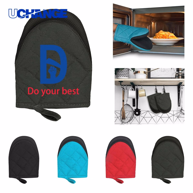 Heat Resistant Silicone Kitchen Oven Mitt