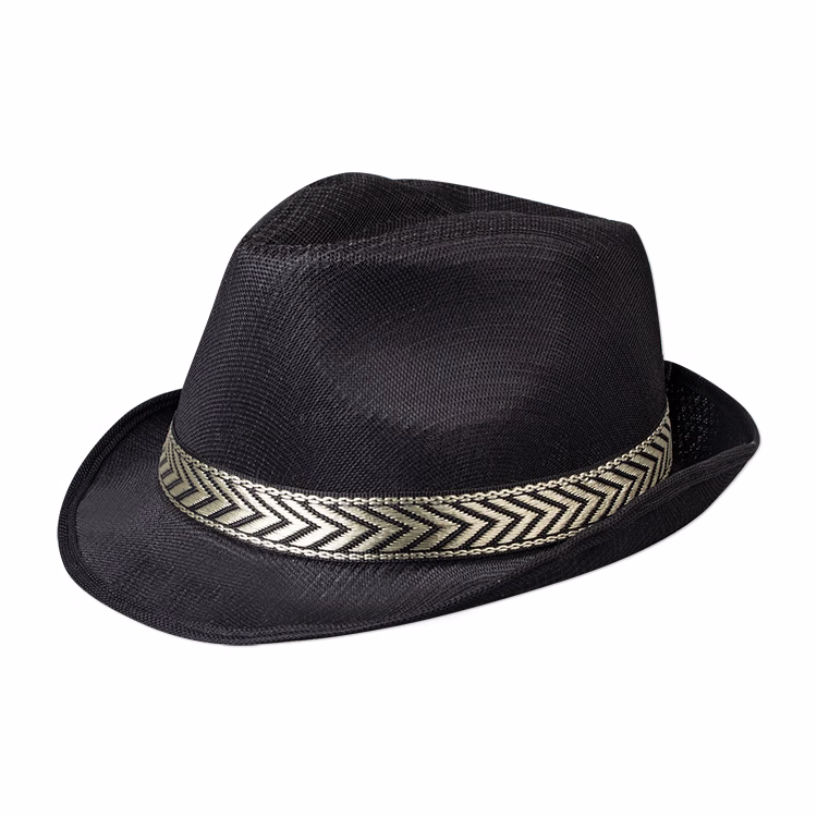 Black Mesh Fedora