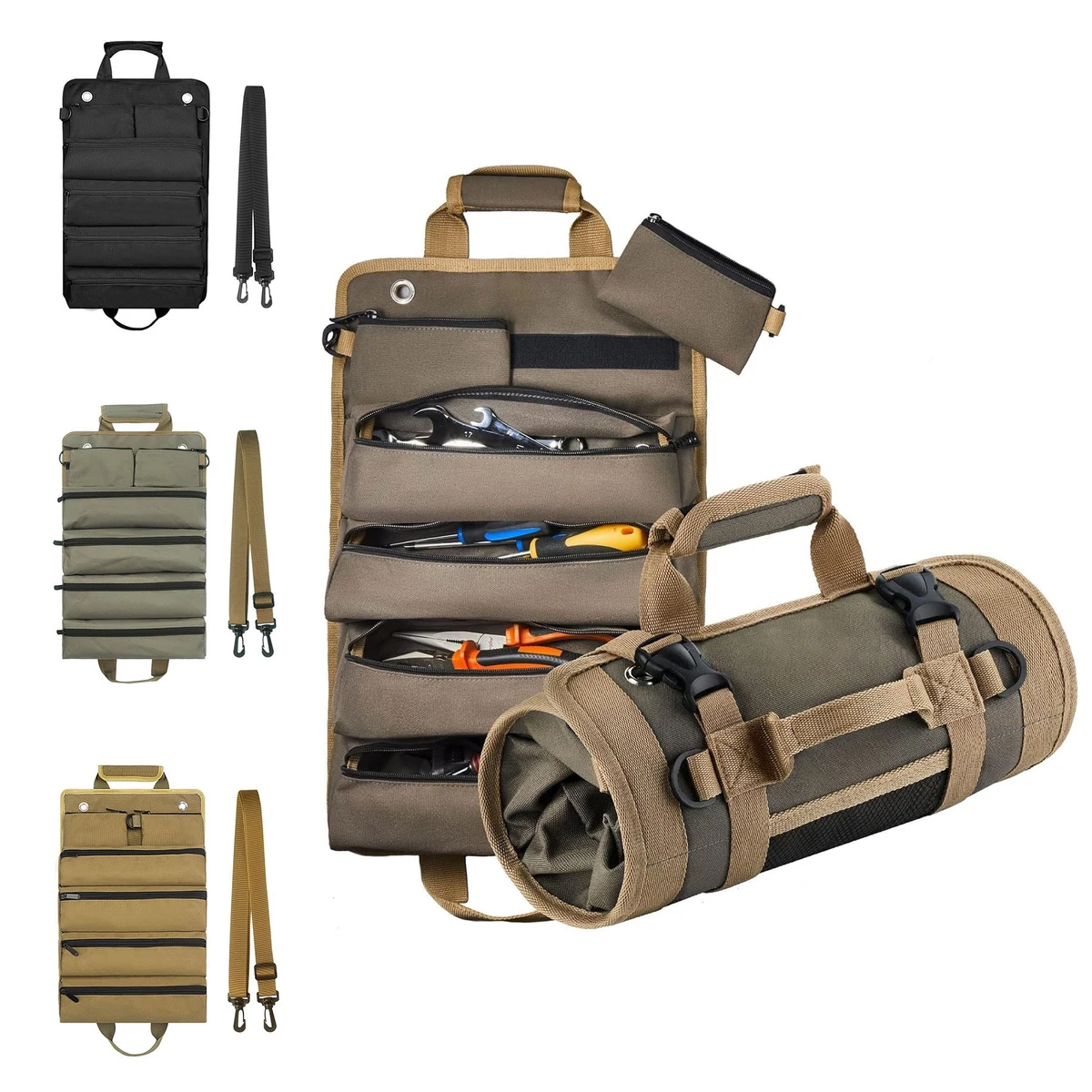 A Tool Bag that Can Be Rolled Up 1
