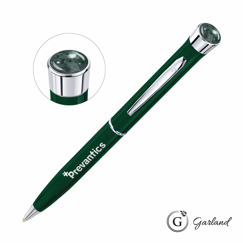 Garland® Color Aura Twist Ballpoint Pen - Chrome Accent