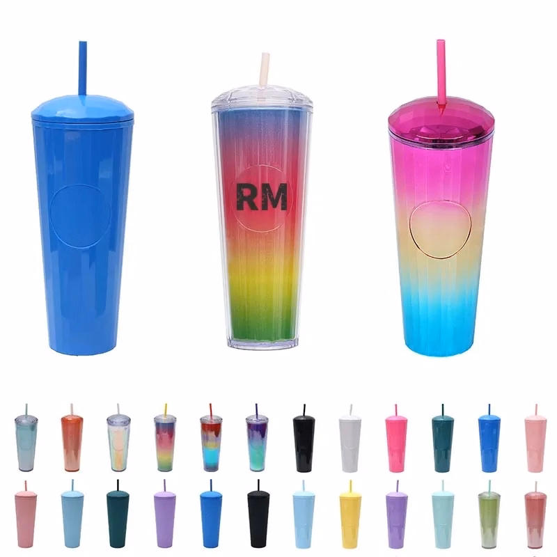 Kaleidoscope Dome 24oz Venti Tumbler with Straw