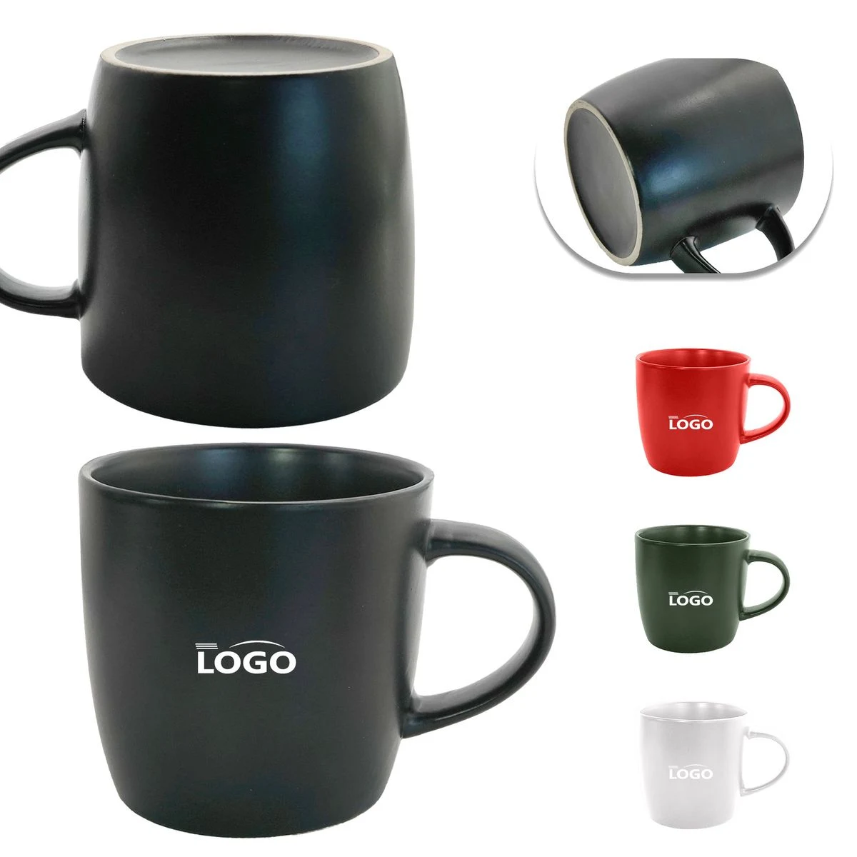 12oz Ceramic Coffee Mug 1