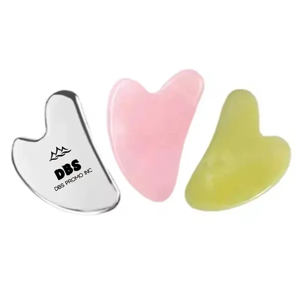 Exquisite Jade Pink Facial Tool Guasha Board 1