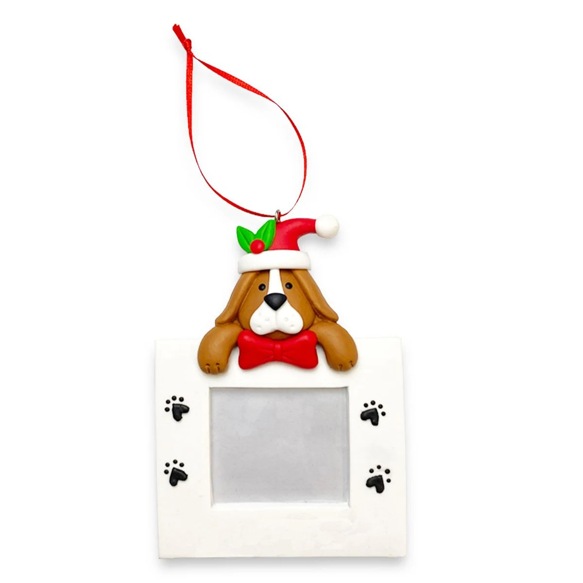 Dog Picture Frame Ornament, Blank 1