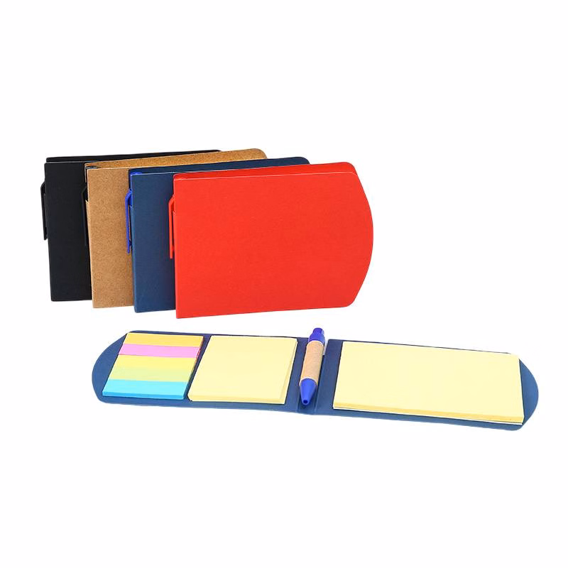 Mini Sticky Note Pad Set W/ Pen