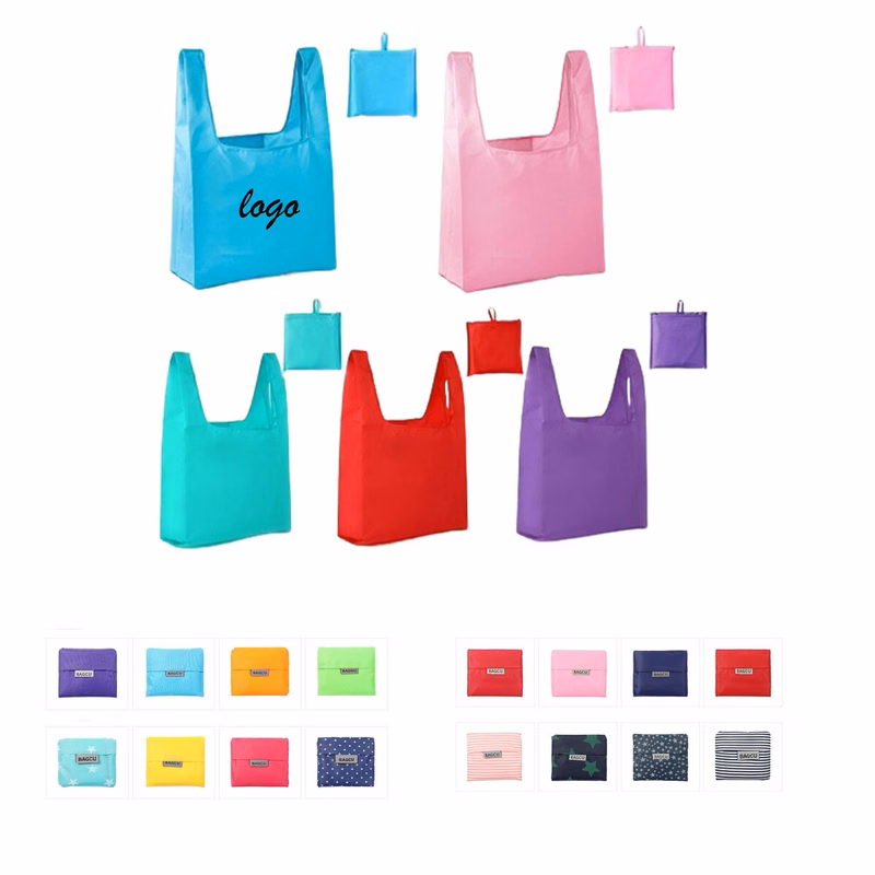 Portable Folding Grocery Tote Bag