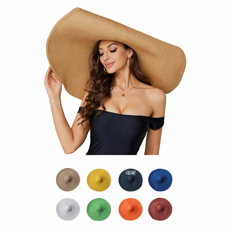 Oversized Straw Hat