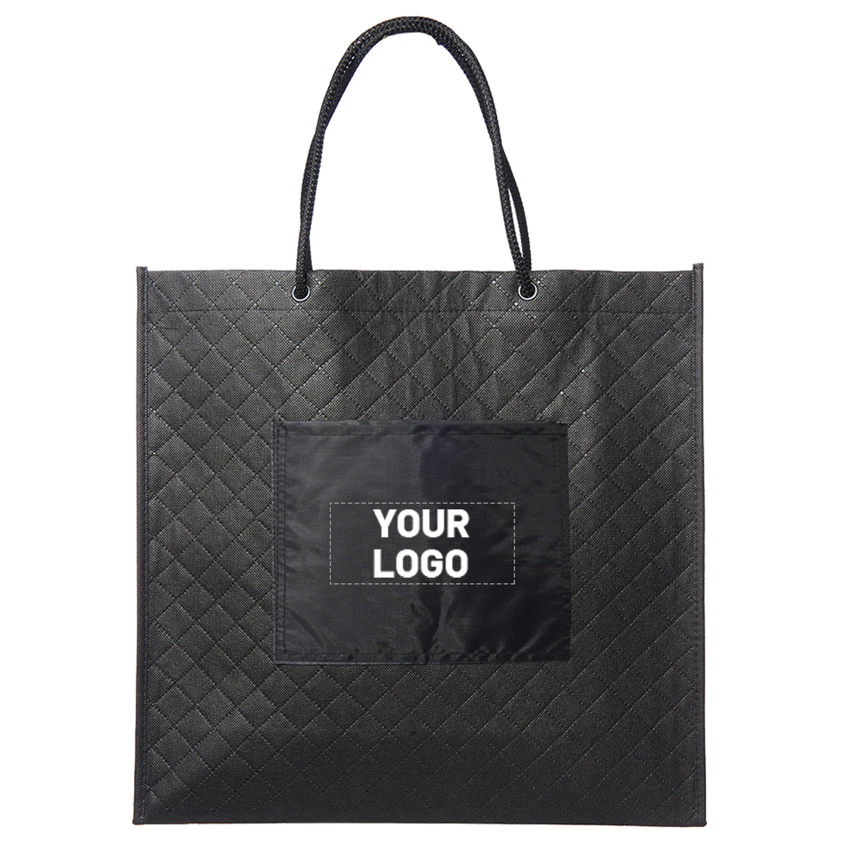 Cross Woven Shopping Bag 1