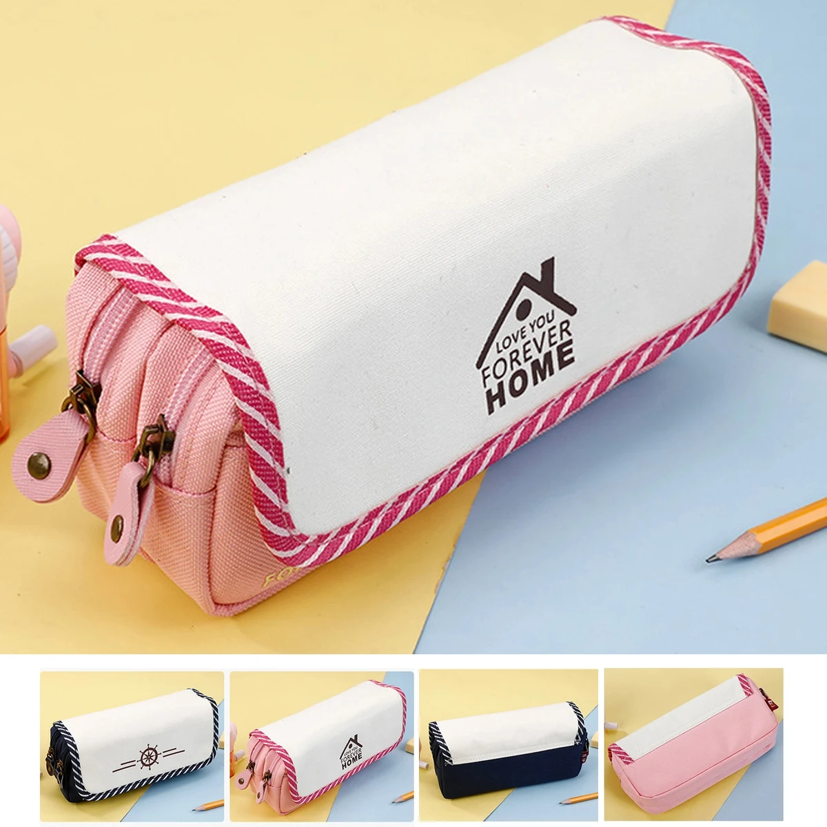 Double-layer Large Capacity Stationery Box 1