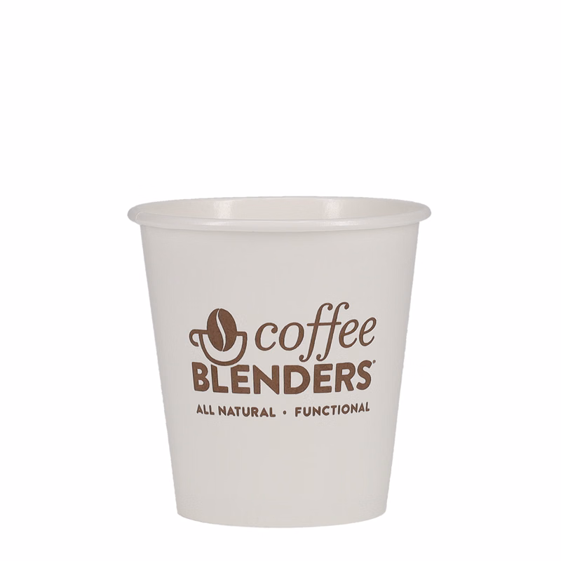 10 oz Paper Cup White Tradition Print