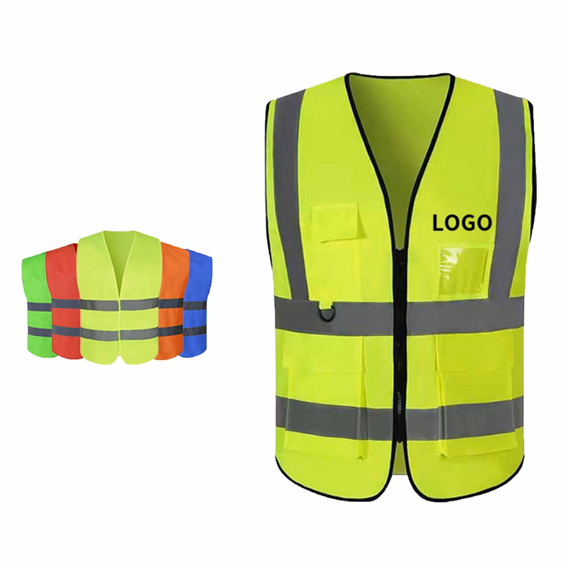 MOQ20 Warp Knitted Reflective Safety Vest