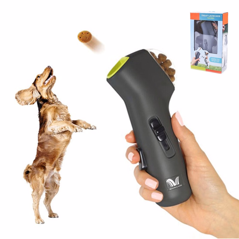 Pet Treat Launcher Training Dog Food Catapult Auto