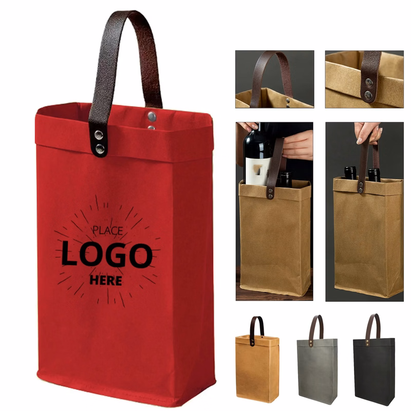 Kraft Paper Wine Bag