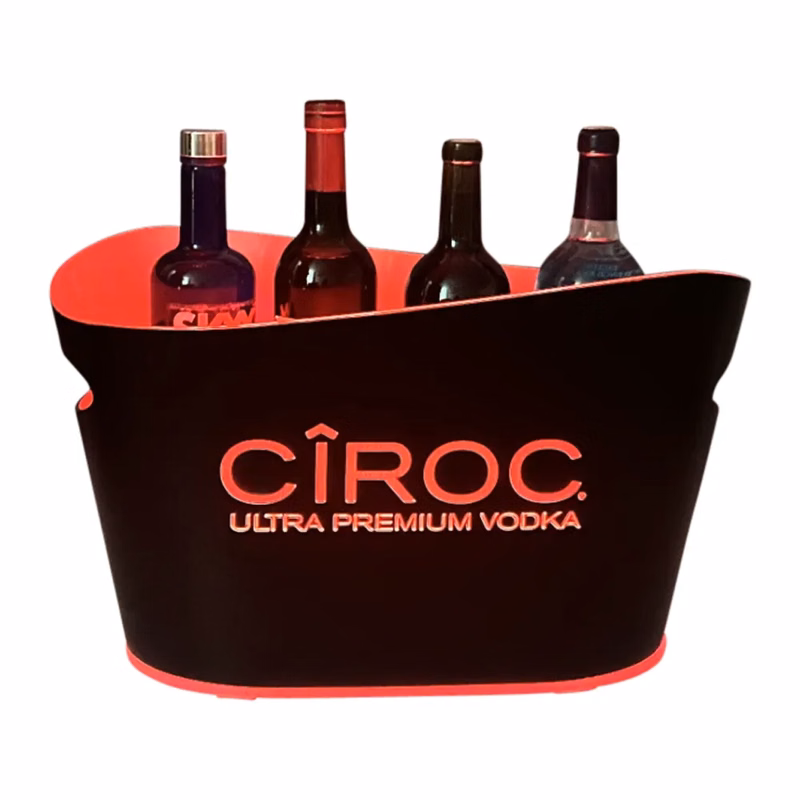 LED Apex Plastic Ice Bucket