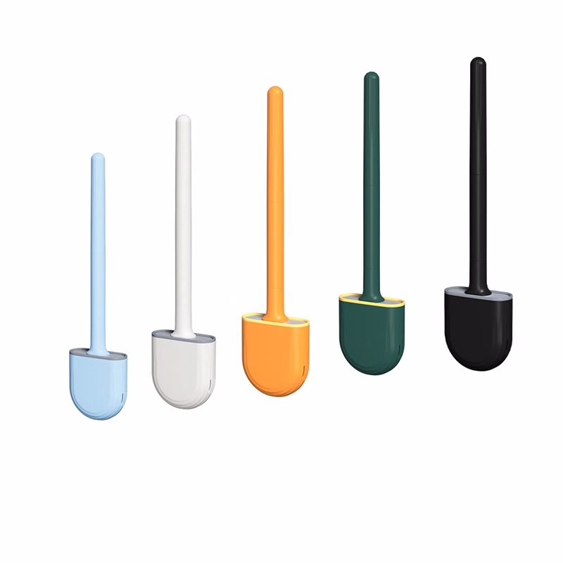 Mini Wall Mounting Toilet Brush and Holder Set