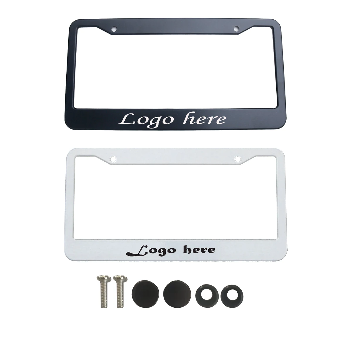 Stainless Steel Standard Size Car License Plate Frame 1