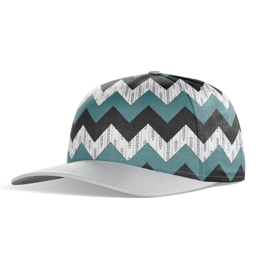 Premium Sublimation 5 Panel Cap - Polyester Twill 1