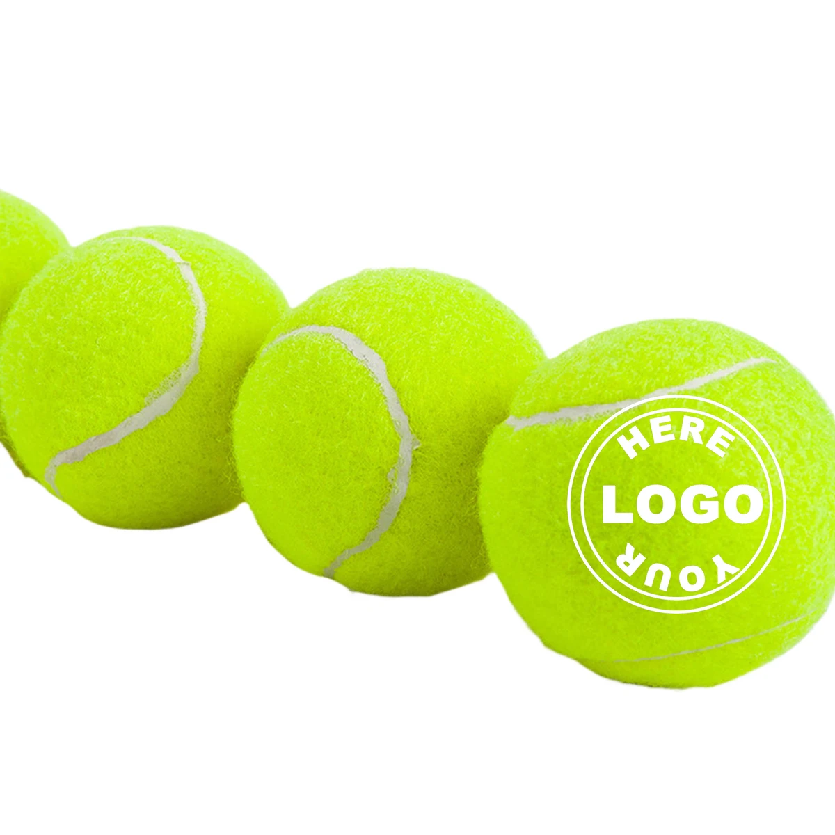 Custom Logo High Bounce Tennis Ball 1