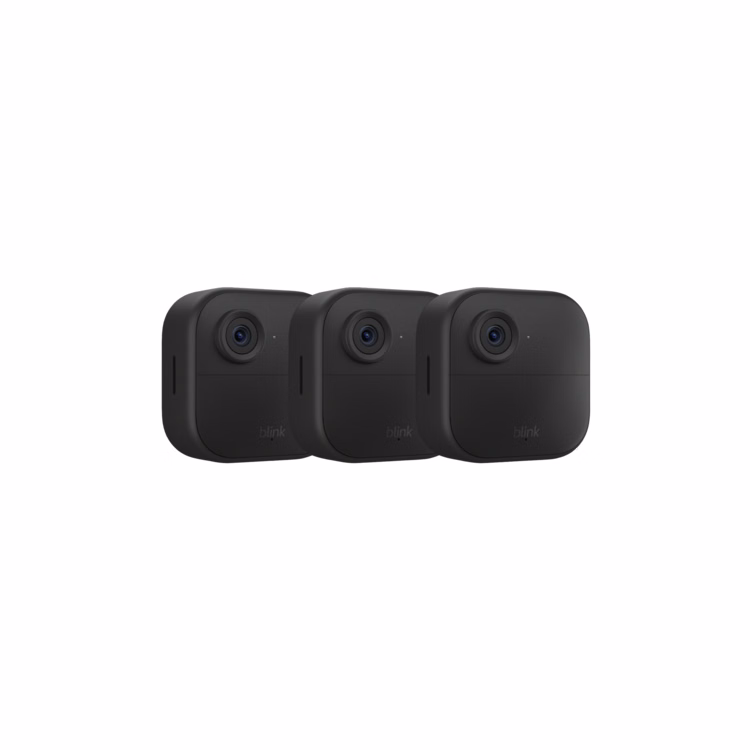 Blink Outdoor 4 (4th Gen) 3 Camera System - Black