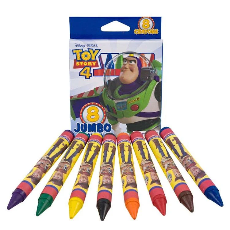 Toy Story Jumbo Crayons - 8 Count 1