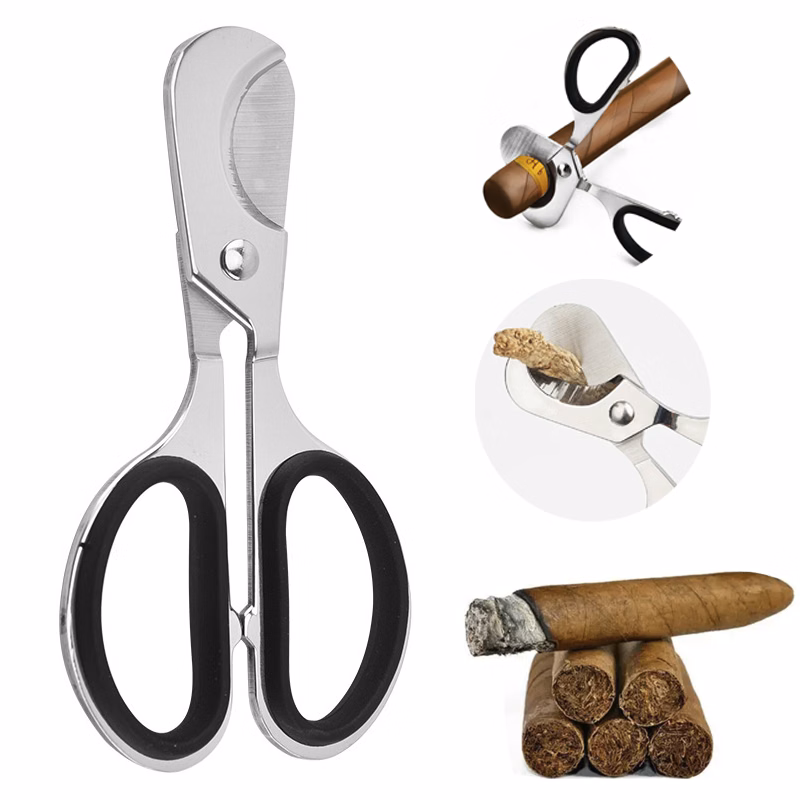 Cigar Cutter with Rubber Grips