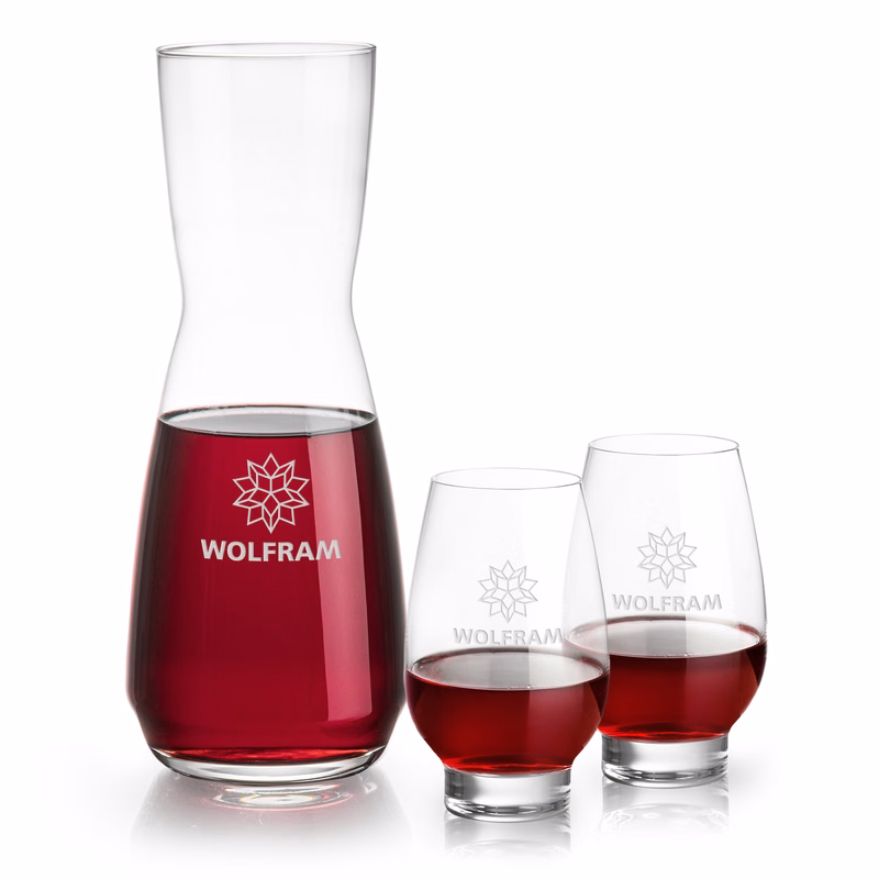 Mason Carafe & Glenarden Stemless Wine