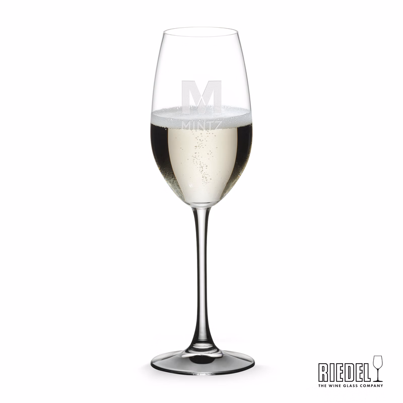 RIEDEL Oenologue Flute - 9.12oz - Deep Etch
