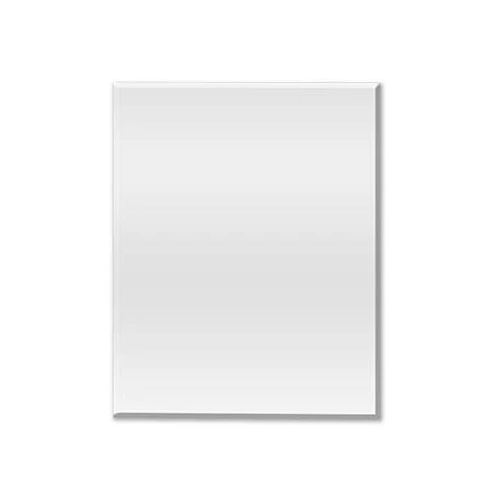 Blank Plaque: 5x7 Clear Beveled Edge Acrylic. 3/8" 1