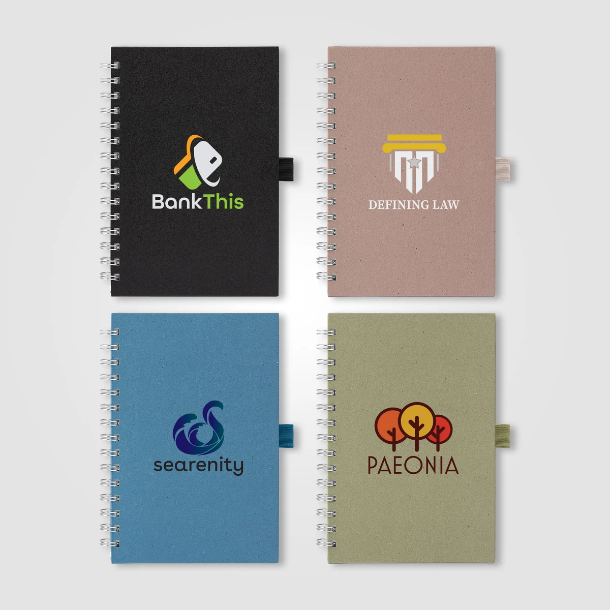 Terra Recycled Milk Carton Hard Cover Spiral Notebook - A5 1