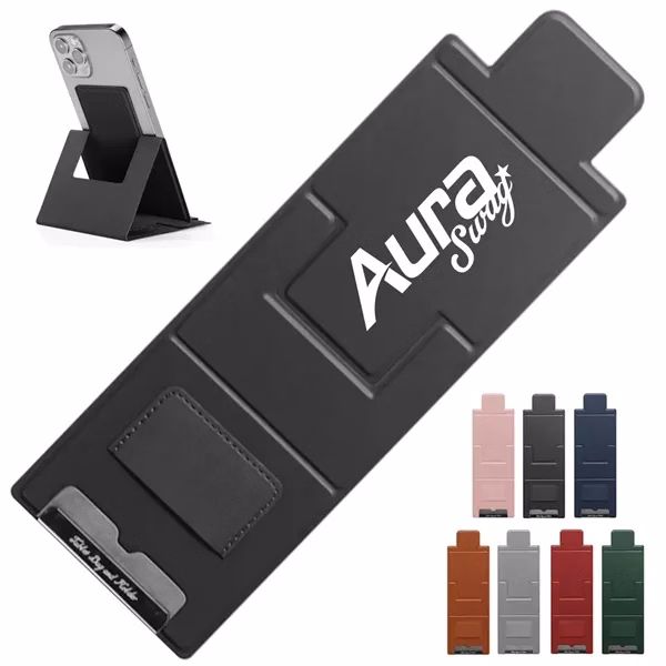 Custom Adjustable Foldable Phone Stand — Mobile Office & Video Meeting Essential