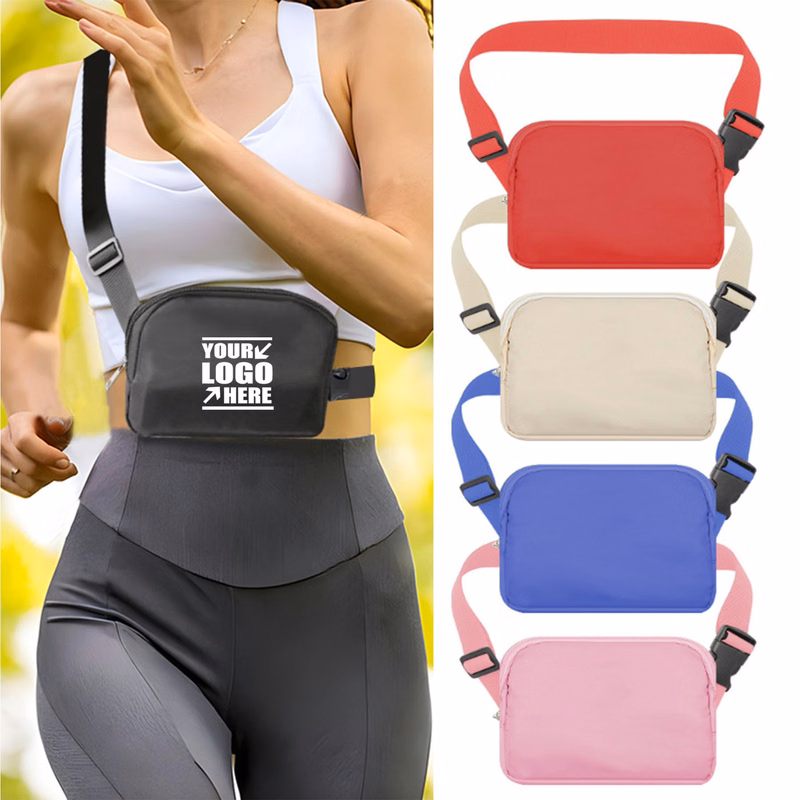 Nylon Crossbody Waist Bag Unisex Belt Fanny Pack
