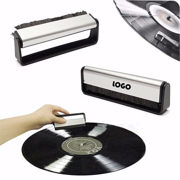Anti-Static Vinyl Record Cleaner Dust Remover Pad Brush