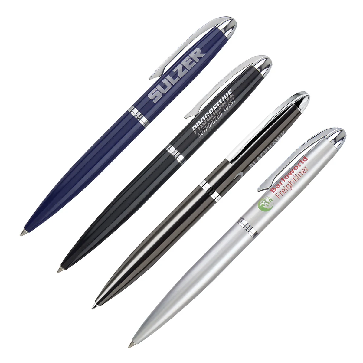 Jane Solid Brass Twist Action Ballpoint Pen 1